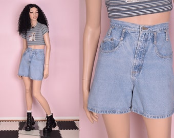 cute high waisted jean shorts