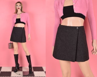 90s mini wrap skirt