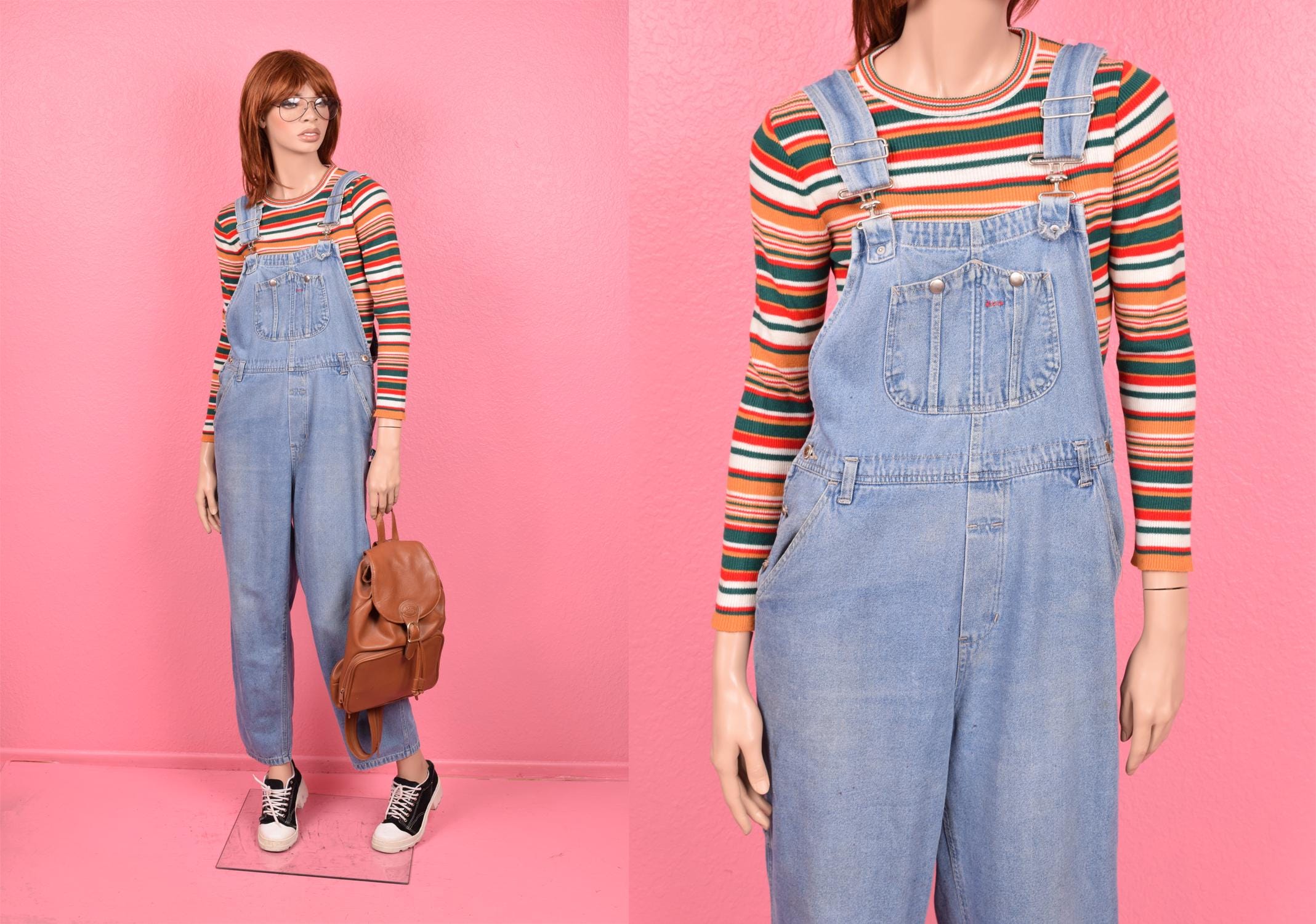 オーバーオール euro vintage 80s 90s Vintage Pointer Brand