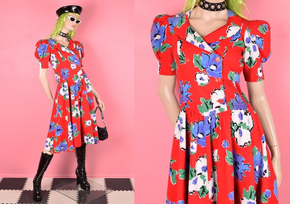 80s floral print online