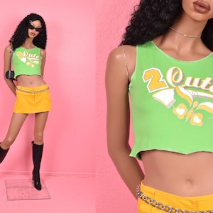 Vintage 00s Deadstock 2 Cute Tank Top/ Medium/ 2000s
