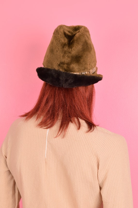 VTG United Hatters Faux Fur Hat/ Vintage - image 2