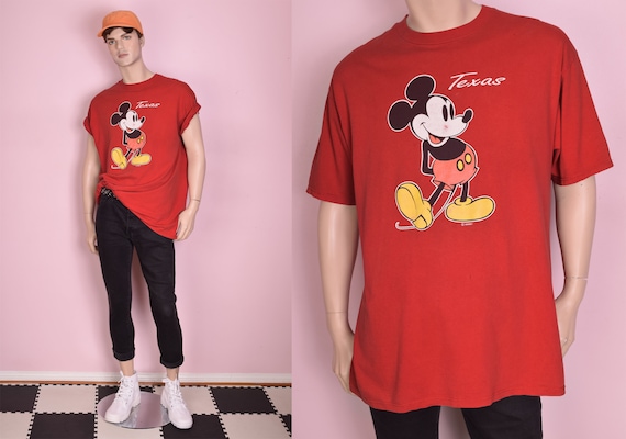 90s Mickey Mouse Tshirt/ Unisex XL/ 1990s - image 1
