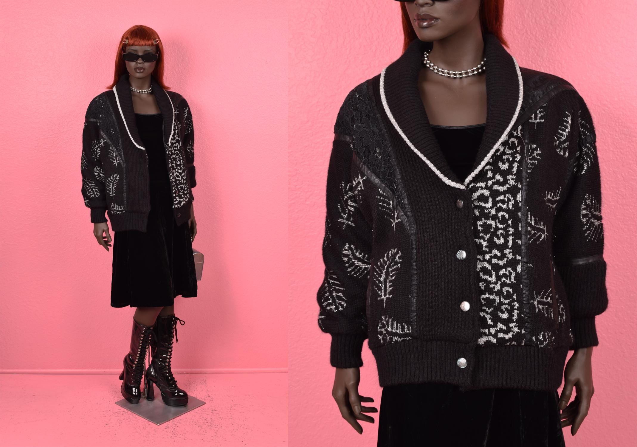 トップス y's archive destroy knit 80s Junya Watanabe AW2006 Destroyed Mohair Sweater — Middleman Store
