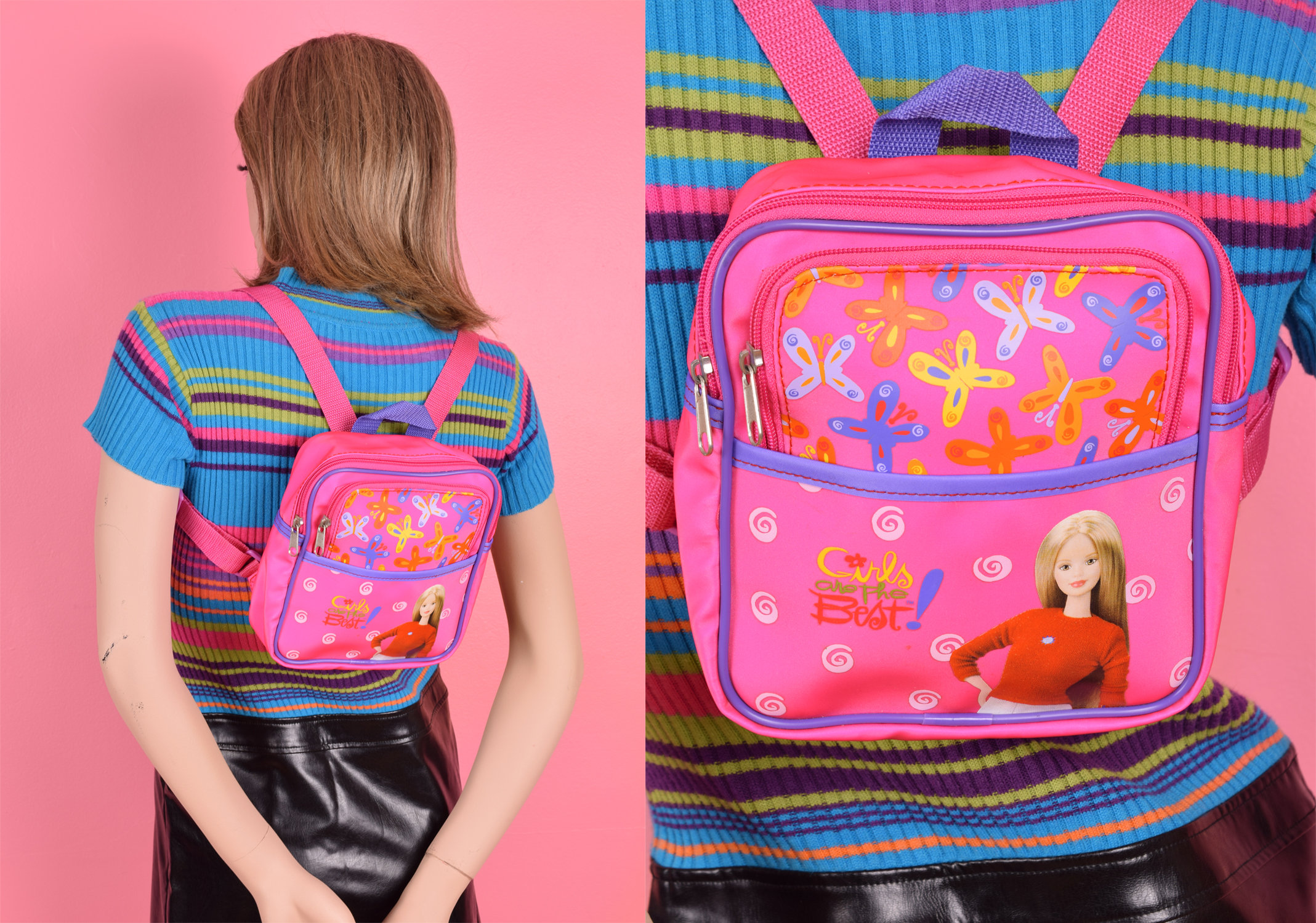 Y2K Deadstock Barbie Backpack/ 2000 | lupon.gov.ph