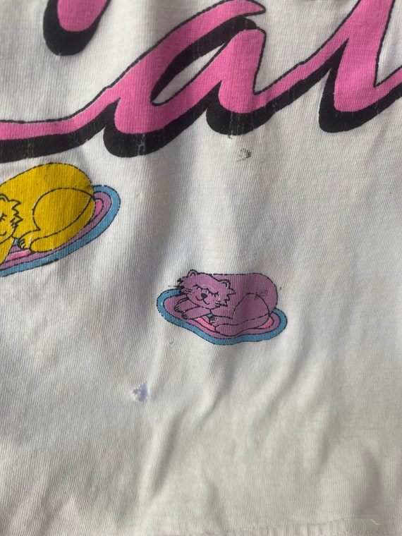 80s Catnap Tshirt/ One Size/ 1980s - image 3