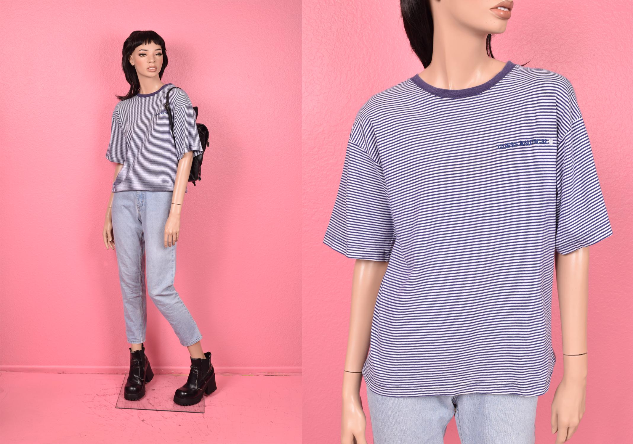 90s Guess Stripe - Etsy