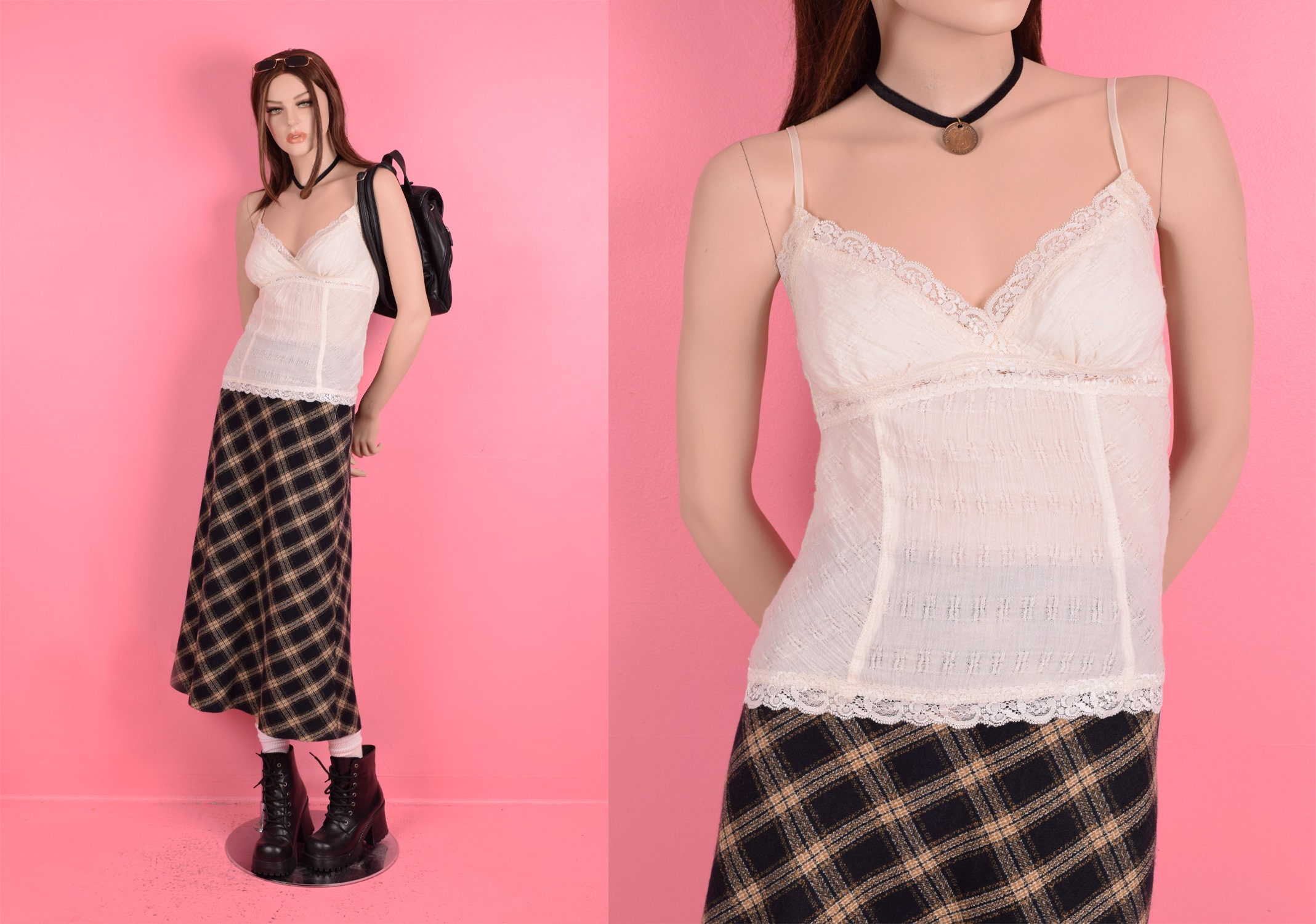 00s Lace Top - Etsy