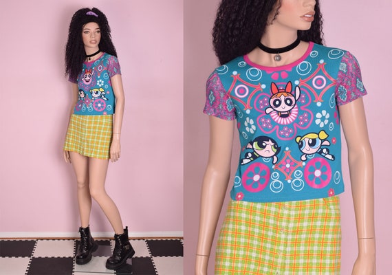 Y2K Powerpuff Girls Tee/ Small/ 2000/ Short Sleeve
