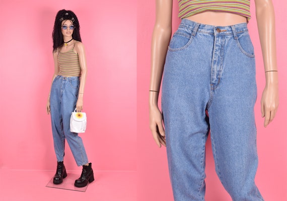 90s High Waisted Jeans/ US 9-10/ 1990s - image 1