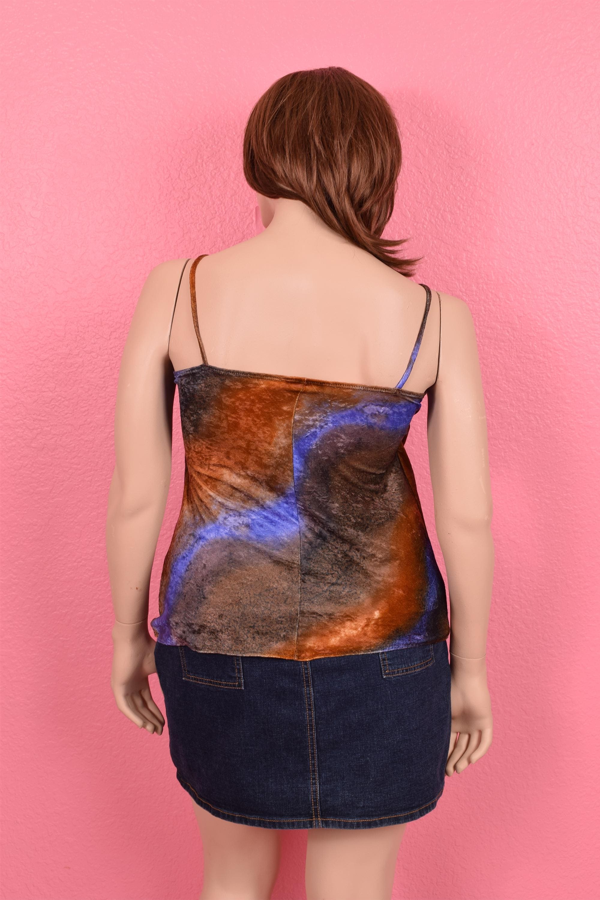 ヴィンテージ 90 年代 00 年代 レーストリム クラッシュベルベット