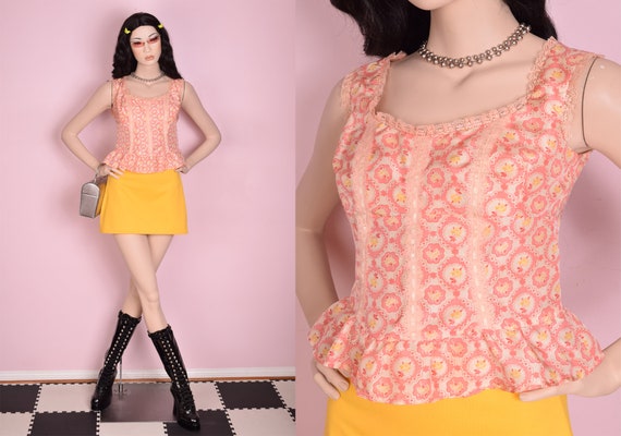 90s Y2K Deadstock Nanette Lepore Milkmaid Silk Top