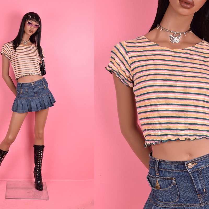 90s Striped Tee (XS) main image 0