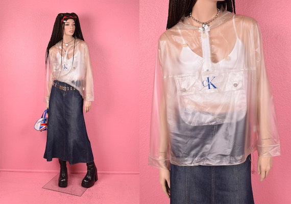 Calvin klein vinyl jacket online