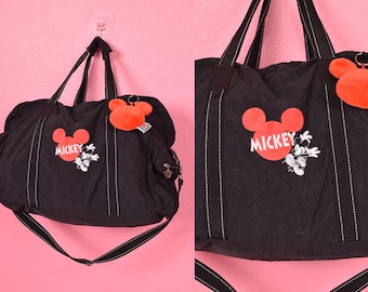 Sac de sport Mickey Mouse vintage des années 90/1990
