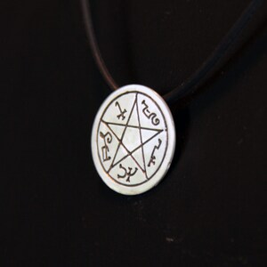 Devil&#39;s Trap Supernatural Sterling Silver Pendant