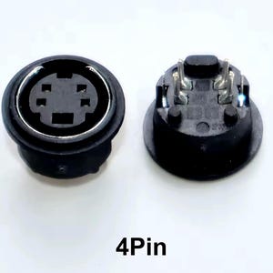 S-VIDEO JACK (push fit panel mount)