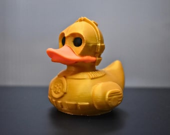 Pato impreso en 3D: Star Wars C3PO
