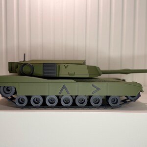 Military M1 Abrams Tank Challenge Coin Holder | Rotating Turret image 10