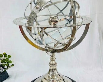 Nautical Armillary Sphere Table Decor Gold Nautical Maritime Astrolabe Globe Antique Brass Armillary Sphere Astrolabium Decorative It