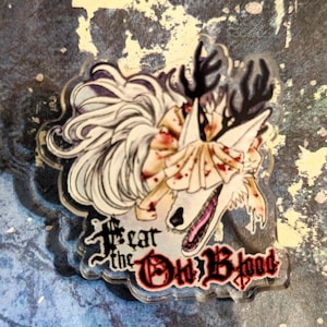 Bloodborne Vicar Amelia 1.5&quot; Acrylic Pin!