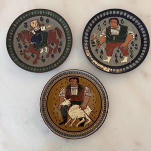 民芸陶器Schneider Steffisburg他　3枚セット Schneider Steffisburg - Etsy