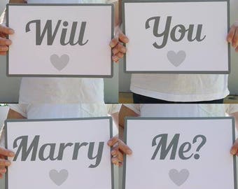 Will You Marry Me? sign flashcards // Will You Marry Me sign // Will You Marry My Mummy // Will You Marry My Daddy // Will You Marry Us //