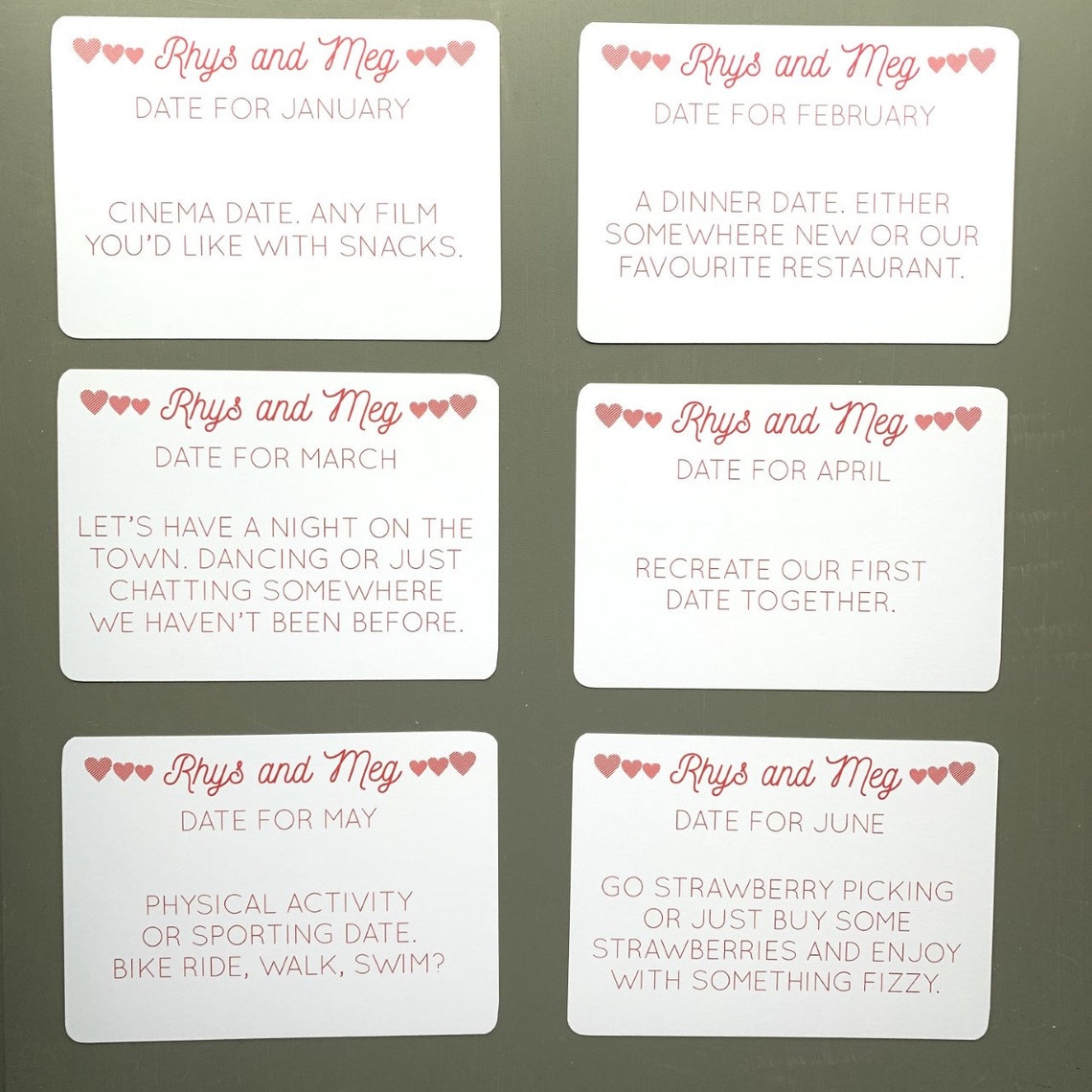 Date Night Cards Etsy