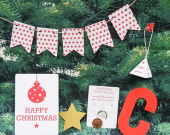 Little Christmas Gift // Token Gift // Secret Santa Gift // Little Xmas present // Secret Santa present // Christmas Tree Gift // Table Gift