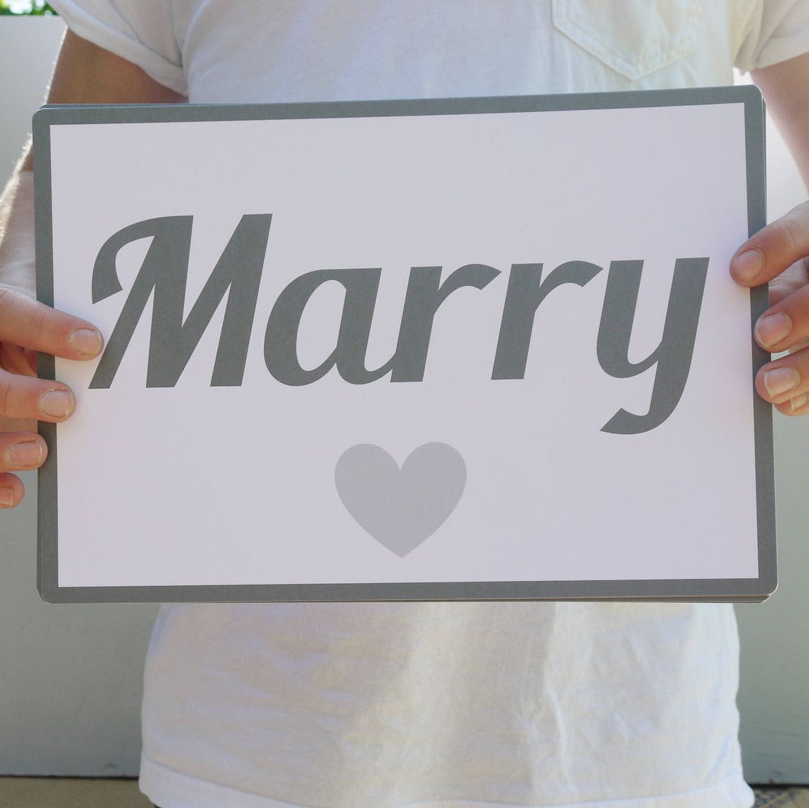Will You Marry Me Sign Flashcards // Will You Marry Me Sign Etsy