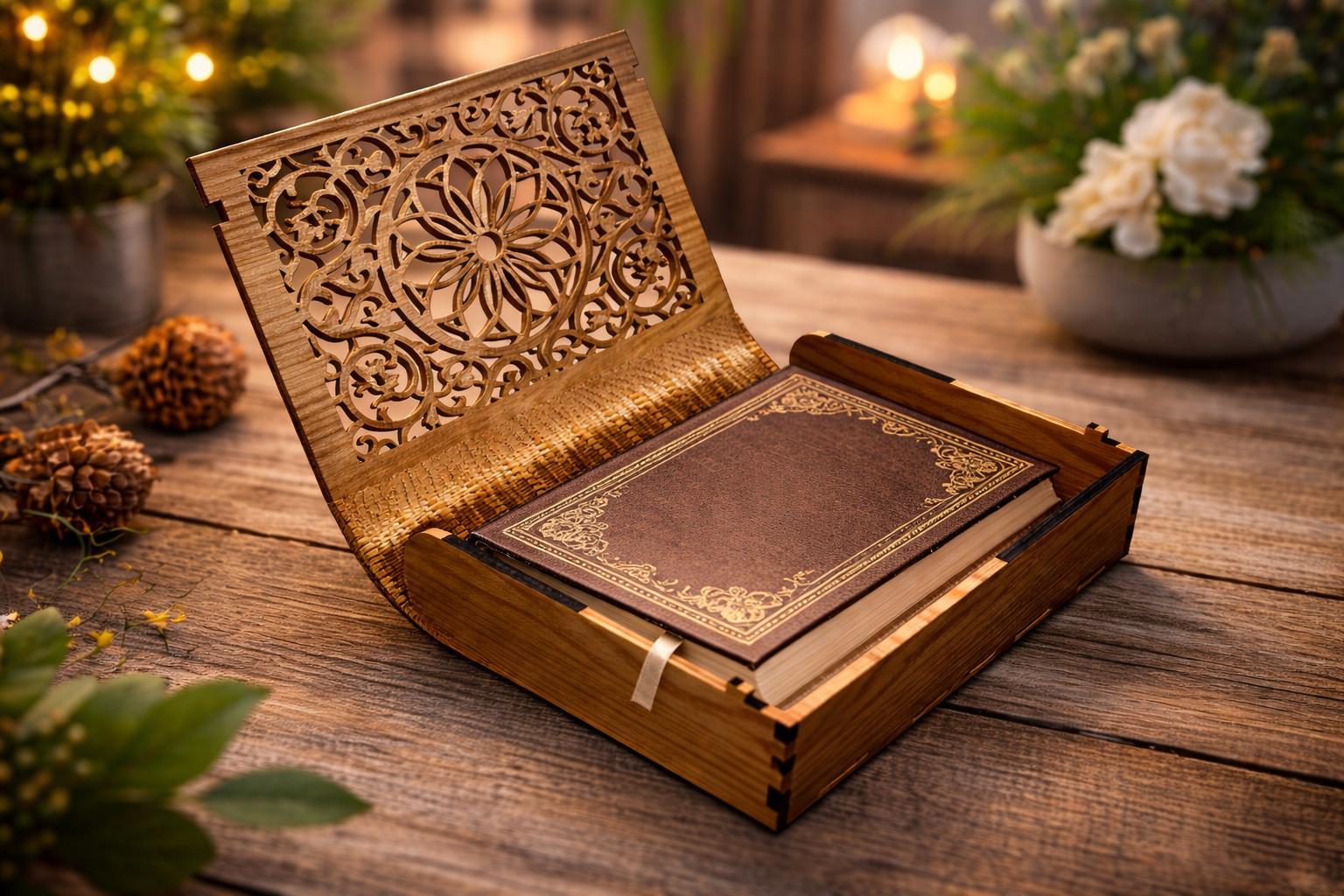 Boîte faux-livre : un classique indémodable - CNC Packaging