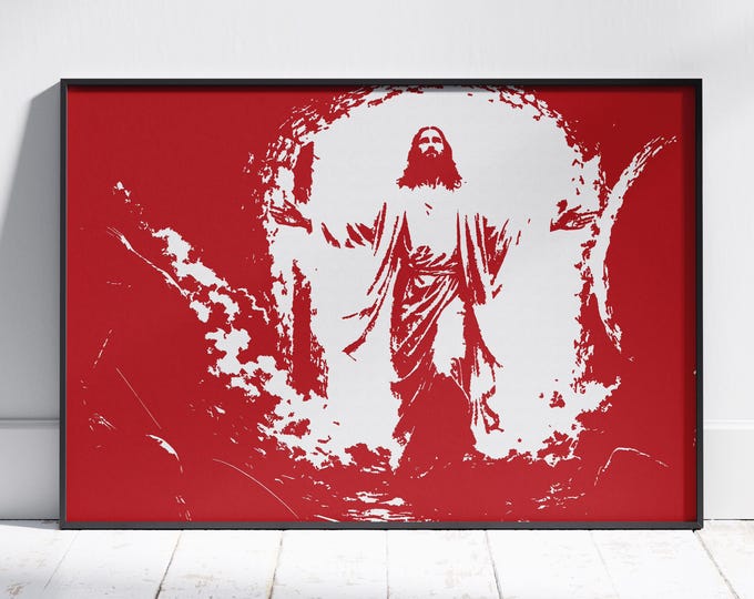 The Resurrection of Jesus: Christian Inspired Art (Digital Download)