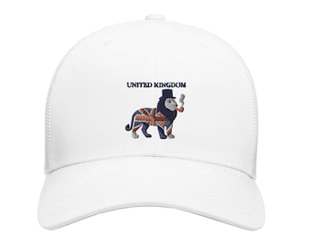 British Lion Union Jack Hat, Vintage UK Heritage