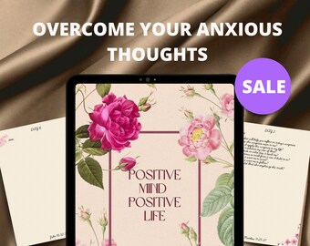 Scripture writing journal for overcoming fear and anxiety | 31-day plan