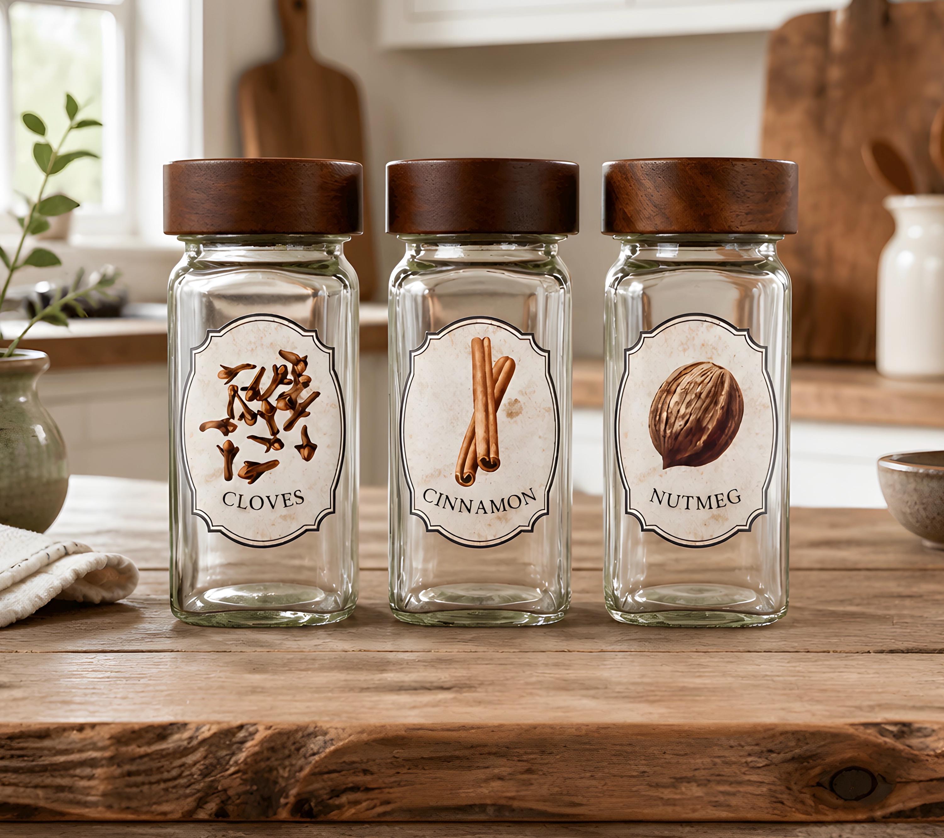 Spice Jar Set Vintage - Etsy