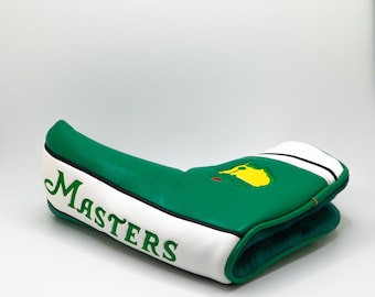 Augusta Masters Blade Putter Head Cover | Magnetic Protection | Perfect Gift for Golf Enthusiasts