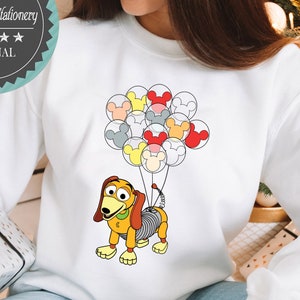 slinky dog sweatshirt