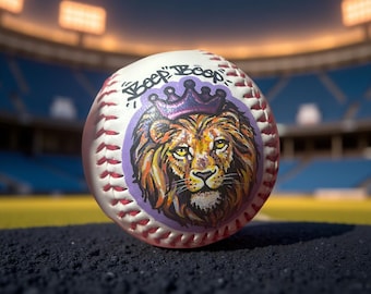 Custom Hand-Painted Baseball Personalized For Your Favorite Athlete or Coach (Message to Book a Spot)