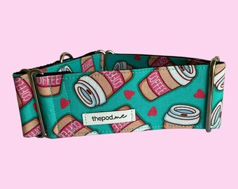 Coffee Martingale Collar