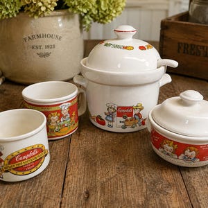 Campbell soup bowls mugs - Etsy 日本