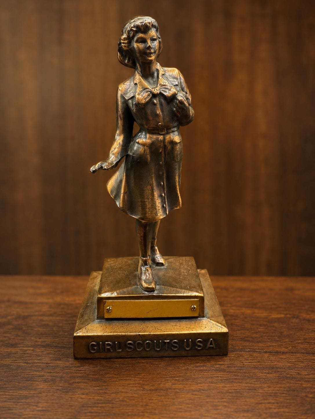 Girl Scout Figure Vintage - Etsy