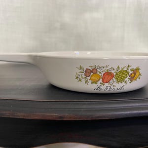 Vintage Corningware Le Persil no lid 6.5 in sauté pan