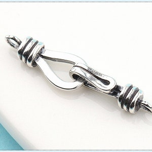 Sterling Silver Clasps Lobster Clasp Silver Hook Clasp Necklace Clasp Silver Connector Beading Supplies