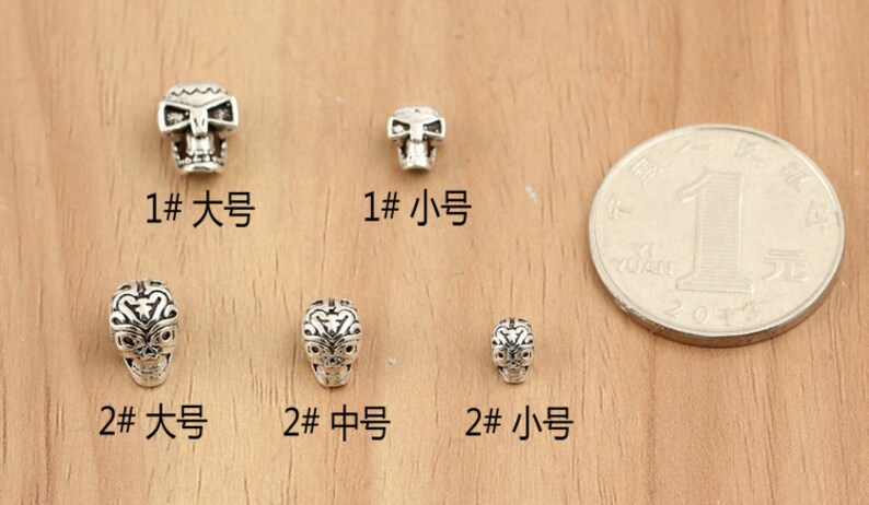 925 Silver Spacer Beads In Jewelry Spacers Silver Skull Beads