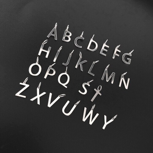 Tiffany Notes Alphabet Disc Charm In Silver On A Letters A-Z Tiffany - Foto 4