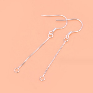 925 Sterling Silver Hook Earring Wire Hooks Ear Wire Earring Making,Earring Finding