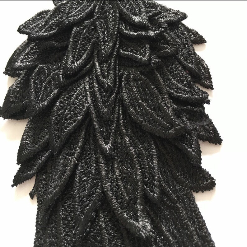 Wing Embroidery Patch Wings Applique Angel Wing Patch Sewing Etsy