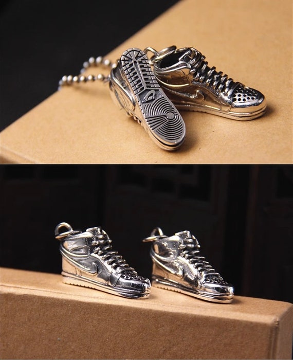 Air Jordan Necklace 925 Sterling Silver Air Jordan Sneaker 