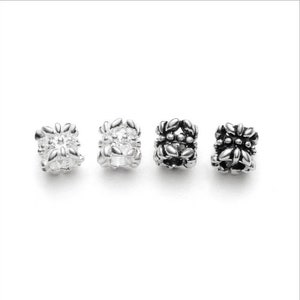 Sterling Silver Beads 5mm Silver Spacer Bead For Bracelet Antique Beads Jewelry Making