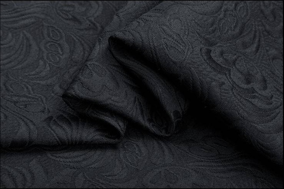 Tessuto jacquard fiori di farfalla broccato tessuto nero più spesso tessuto  goffrato tessuto di alta moda tessuto abbigliamento tessuto forniture -   Italia